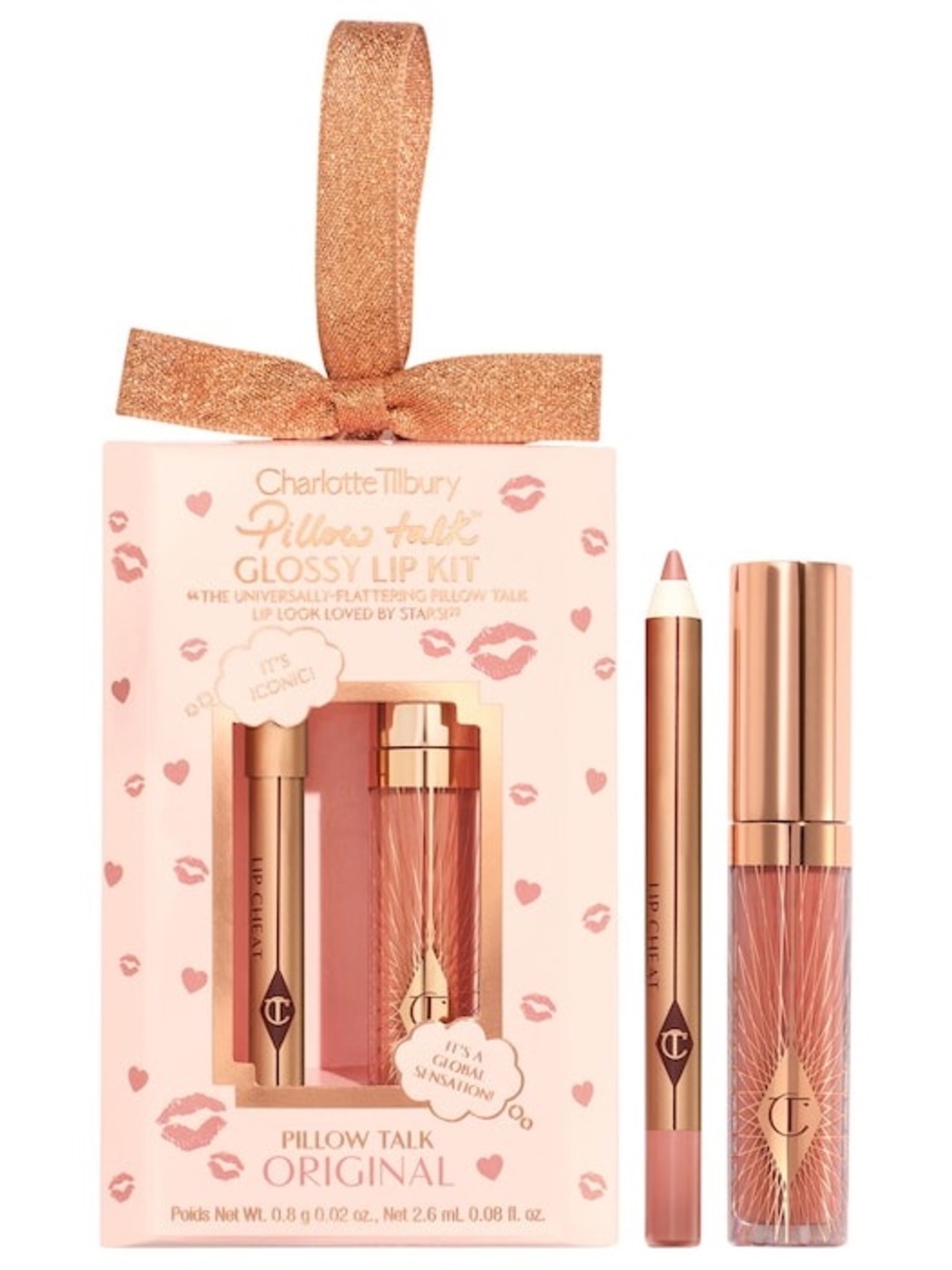 Mini Pillow Talk Glossy Lip Duos New ๐